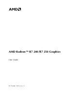 AMD R7 240 User Manual предпросмотр