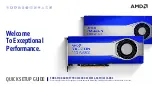 AMD RADEON PRO W6000 Series Quick Setup Manual предпросмотр