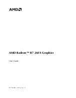 Preview for 1 page of AMD Radeon R7 260X User Manual