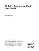 AMD XILINX T2 Telco User Manual preview
