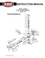 Предварительный просмотр 5 страницы AME 11015 Instruction Manual