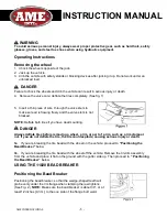 Preview for 3 page of AME Combi 11020 Instruction Manual