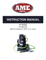 Предварительный просмотр 1 страницы AME Intl. 14455 Instruction Manual