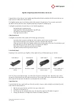 AME System ErgoMan User Manual предпросмотр