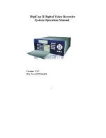 Предварительный просмотр 1 страницы Ameba DigiCap II Operation Manual