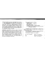 Preview for 6 page of Ameco TX-62 Operating Instructions Manual