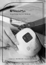 Предварительный просмотр 1 страницы Ameda Mya Breast Pump Instructions For Use Manual