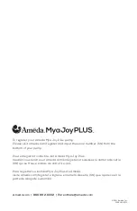 Предварительный просмотр 20 страницы Ameda MyaJoyPlus Instructions For Use Manual