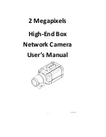 Предварительный просмотр 1 страницы Amegia Network Camera User Manual