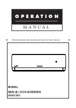 AMENA HCV-B Series Operation Manual предпросмотр