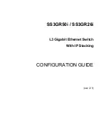 Amer.com SS3GR26i Configuration Manual preview