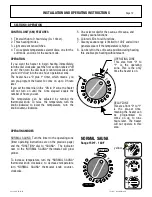 Предварительный просмотр 13 страницы Amerec 1712-60-0117 Installation And Operating Instructions Manual