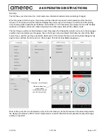 Предварительный просмотр 3 страницы Amerec A6 Club Control Operating Instructions Manual