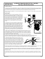 Предварительный просмотр 11 страницы Amerec AI12 Installation Instructions Manual