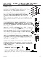 Предварительный просмотр 12 страницы Amerec AI12 Installation Instructions Manual