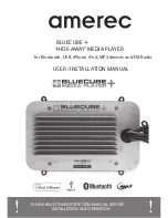 Amerec BLUECUBE + User & Installation Manual preview