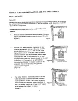 Предварительный просмотр 2 страницы Amerec PKLE 181 Instructions For Installation And Use