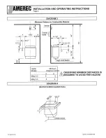 Предварительный просмотр 4 страницы Amerec Steamy 6.0A Installation And Operating Instructions Manual