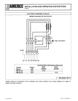 Предварительный просмотр 8 страницы Amerec Steamy 6.0A Installation And Operating Instructions Manual