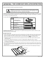 Amerec TEAK SHOWER SEAT Installation Instructions предпросмотр