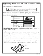 Amerec White Relax Shower Seat Installation Instructions предпросмотр