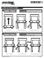 Предварительный просмотр 6 страницы AmerEquip 212025 Assembly Instructions Manual