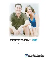 America Hears Freedon SIE User Manual preview