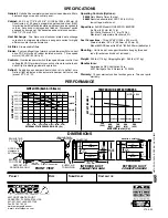 Preview for 7 page of American Aldes HRV 700SDD Product Specifications