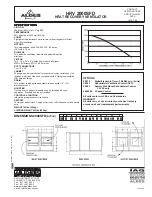 Предварительный просмотр 14 страницы American Aldes HRV 700SDD Product Specifications