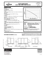 Предварительный просмотр 15 страницы American Aldes HRV 700SDD Product Specifications