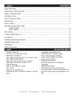 Preview for 2 page of American Audio 14MXR User Manual And Reference Manual