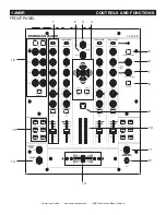 Preview for 8 page of American Audio 14MXR User Manual And Reference Manual