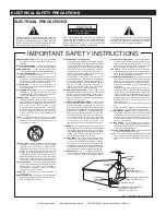 Предварительный просмотр 4 страницы American Audio CDI-500 MP3 User Manual And Reference Manual