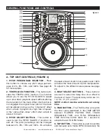 Предварительный просмотр 9 страницы American Audio CDI-500 MP3 User Manual And Reference Manual