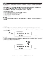 Предварительный просмотр 8 страницы American Audio CK 800Mp3 User Manual