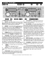 Preview for 6 page of American Audio DCD-PRO300 MKII Instruction Manual