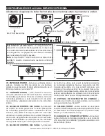 Предварительный просмотр 28 страницы American Audio DCD-PRO610 MKII (Spanish) Instrucciones De Operación