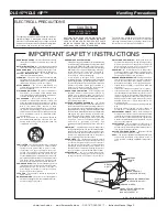 Preview for 3 page of American Audio DLS 15P Manual