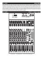 Предварительный просмотр 7 страницы American Audio M1224FX User Manual And Reference Manual