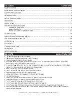 Preview for 2 page of American Audio M2436FX User Manual And Reference Manual