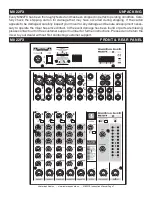 Preview for 7 page of American Audio M822FX User Manual And Reference Manual