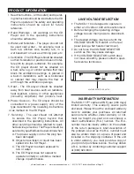 Preview for 5 page of American Audio MCD-110 Operating Instructions Manual