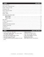 Preview for 2 page of American Audio MIDILOG 10MXR User Manual And Reference Manual