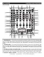 Предварительный просмотр 8 страницы American Audio MX-1400 DSP User Manual And Reference Manual