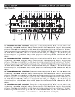 Предварительный просмотр 14 страницы American Audio MX-1400 DSP User Manual And Reference Manual