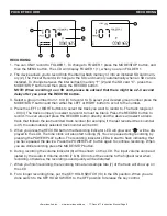 Предварительный просмотр 8 страницы American Audio Portable Audio Recorder User Instructions