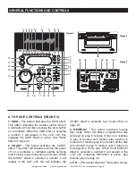 Preview for 8 page of American Audio PRO-DJ2FX Operating Instructions Manual