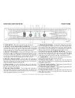 Preview for 5 page of American Audio Professional Power Amplifier User Instructions