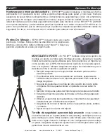 Preview for 11 page of American Audio PXI 8P (Spanish) Manual De Usuario