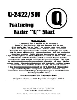 Preview for 2 page of American Audio Q-2422 - AUTRE User Instructions